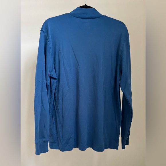 Lands’ End• Men's Super-T Mock Turtleneck - Picture 2 of 3